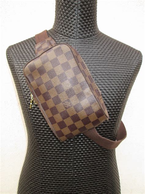 lv damier belt bag|louis vuitton damier belt authentic.